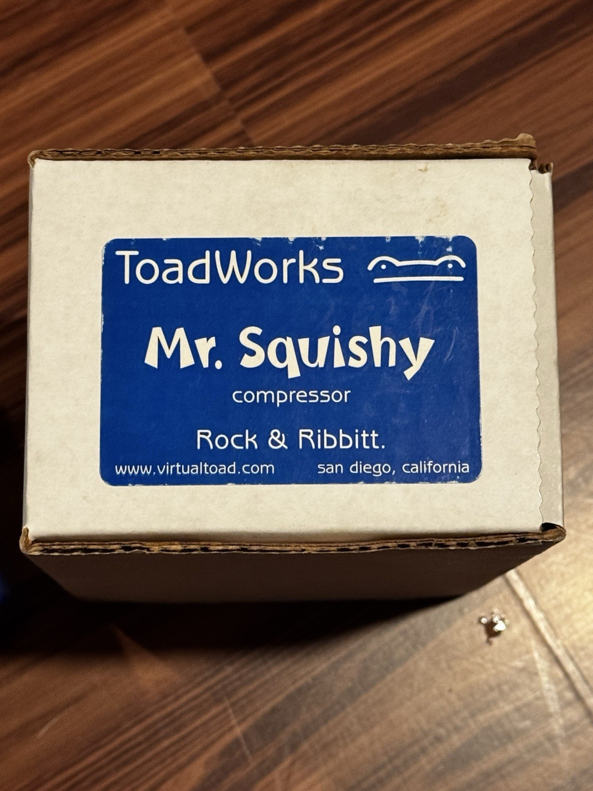 Toadworks Guitar Effects Pedal Mr Squishy Compressor