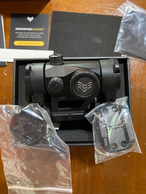 Swampfox Liberator II 2 MOA Mini Dot Reticle Optic