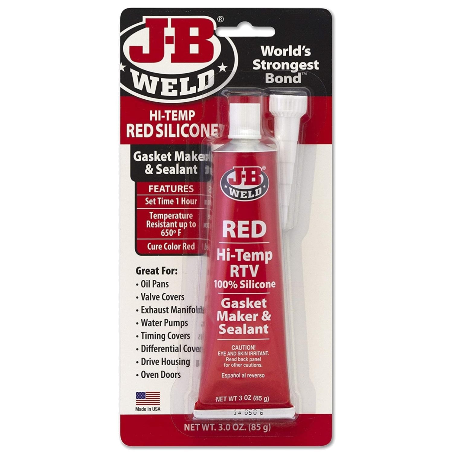 High Temperature RTV Silicone Gasket Maker 3 oz.