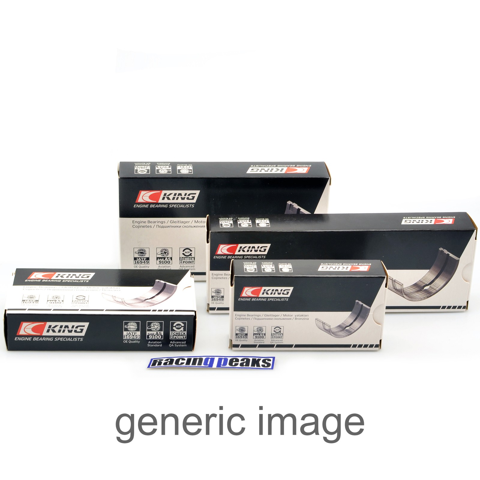Rod bearing 0.50 for Chrysler Dodge Jeep 2.5 2.8 CRD ENC ENR ENS 1991-2018