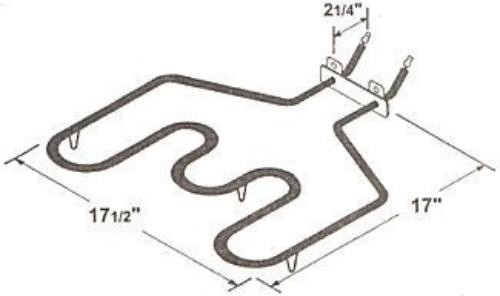 Range Oven Element Lower Bake Heating Unit for GE PS249286