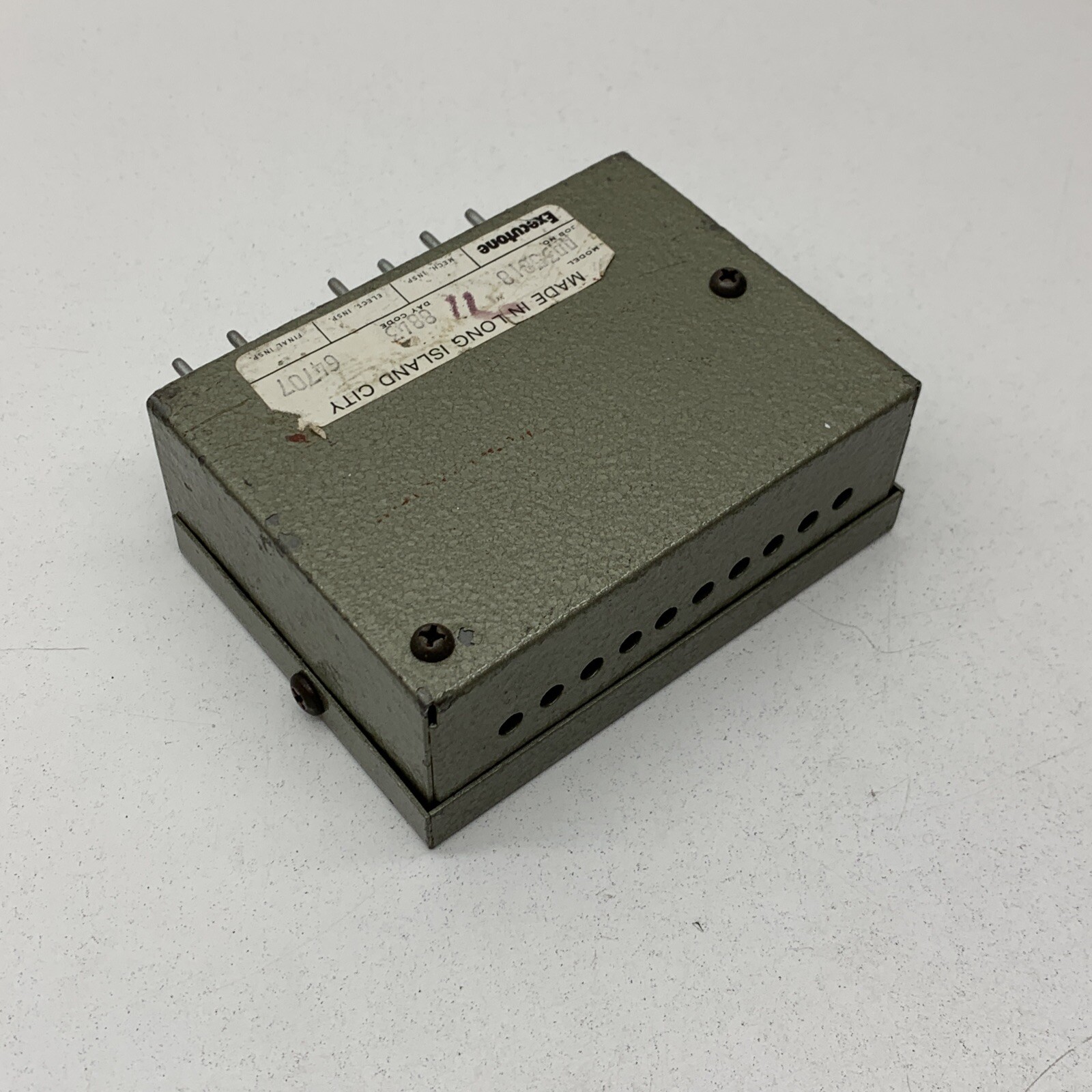 Executone AA35818 PBK Plug-in Relay Assembly