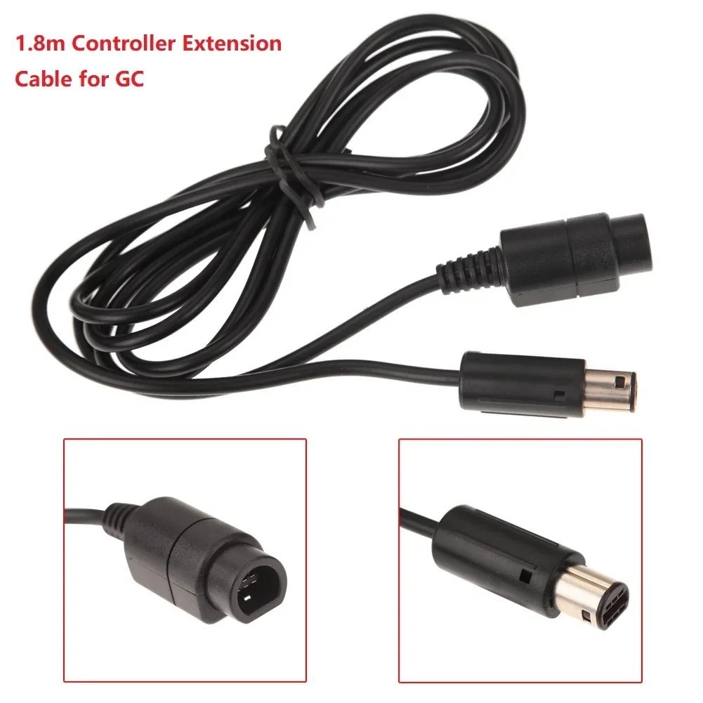GameCube Controller USB Adapter Extension Cable For Switch Wii U PC NGC