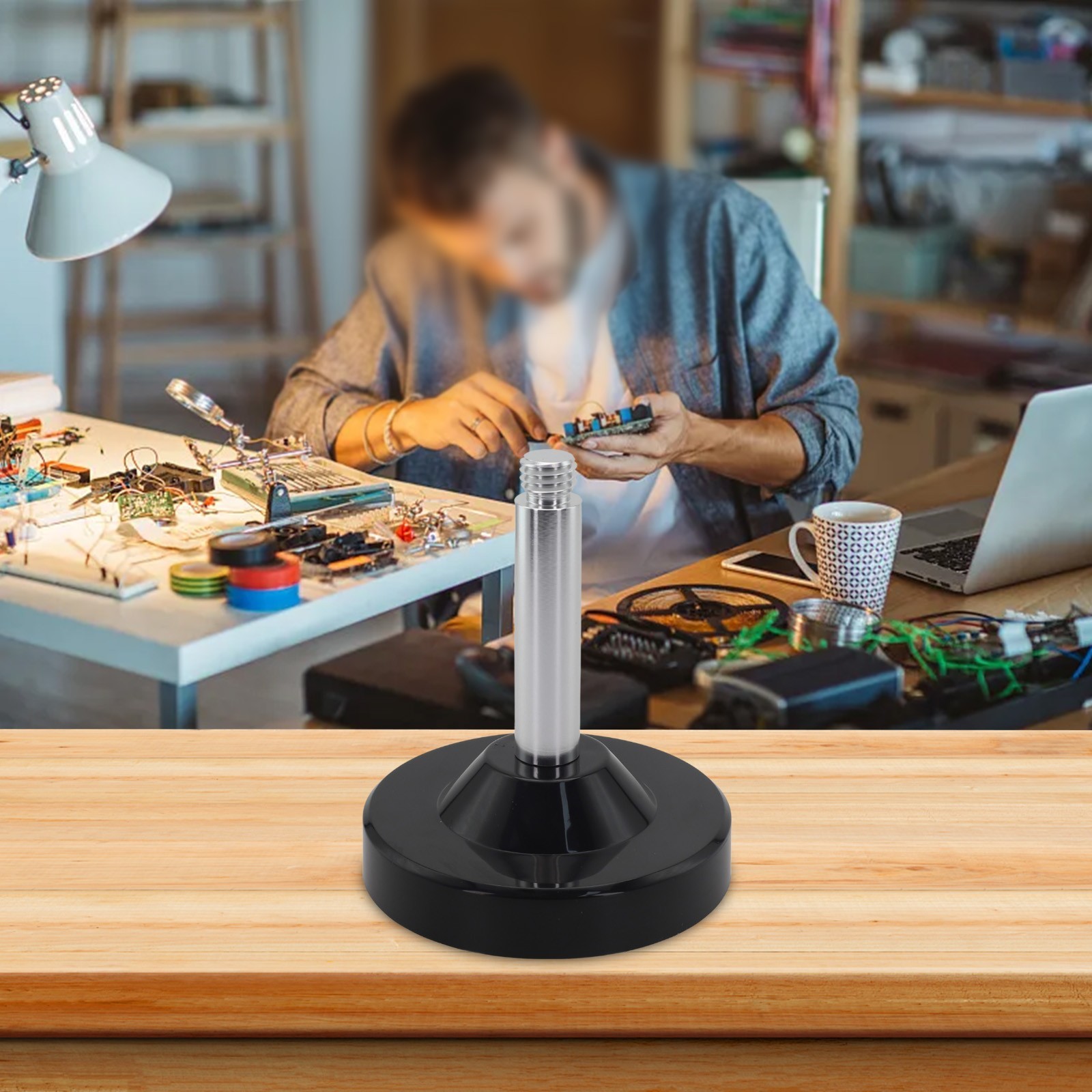 Weatherproof M110SLD Magnetic Base Mounting for Threaded 5811 Antennas