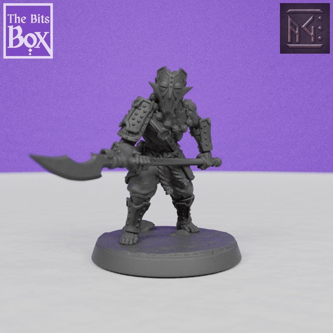 Vanara Monk with Naginata | Artisan Guild Miniatures