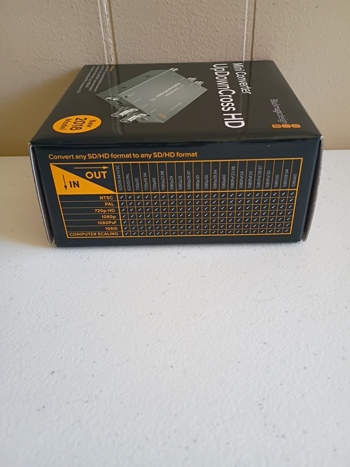 Blackmagic Design Mini Converter UpDownCross HD (CONVMUDCSTD/HD) Open Box New