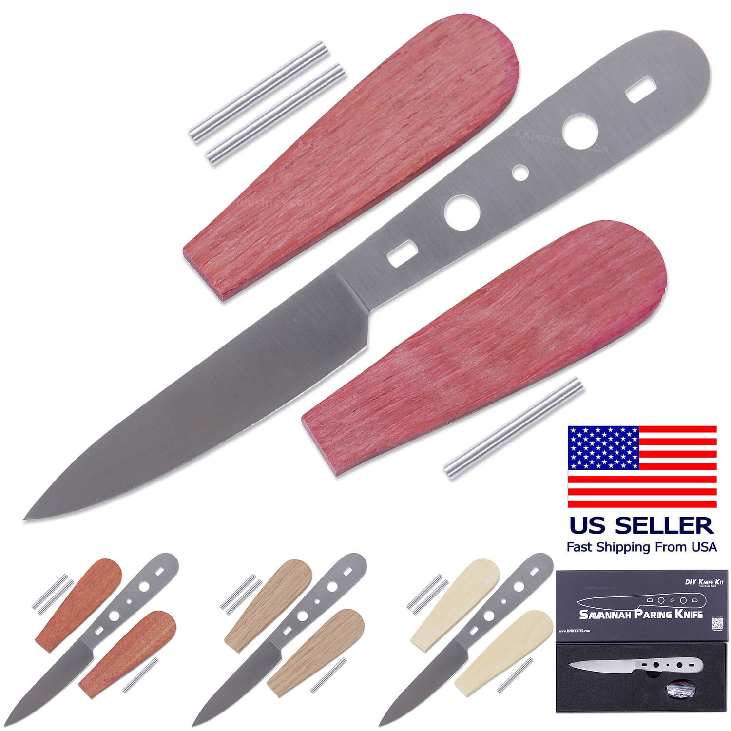 Savannah Paring Knife - DIY Knife Kit Combo Series