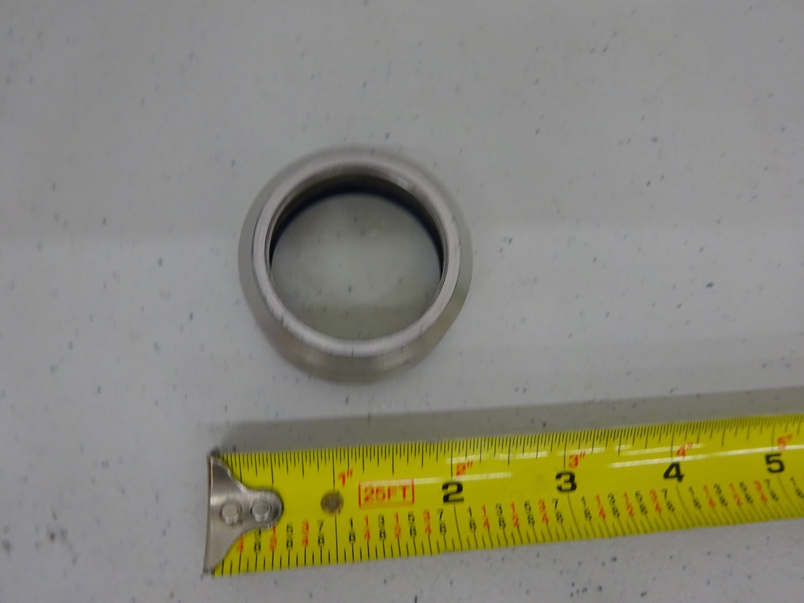 MICROSCOPE PART OBJECTIVE STEREO AO 1X OPTICS AS pictured BIN#C3-E-02
