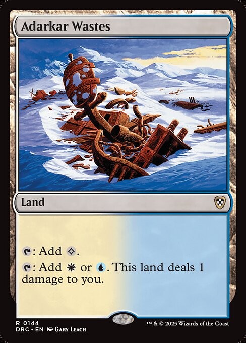 Adarkar Wastes 144 R Normal DRC MTG NM