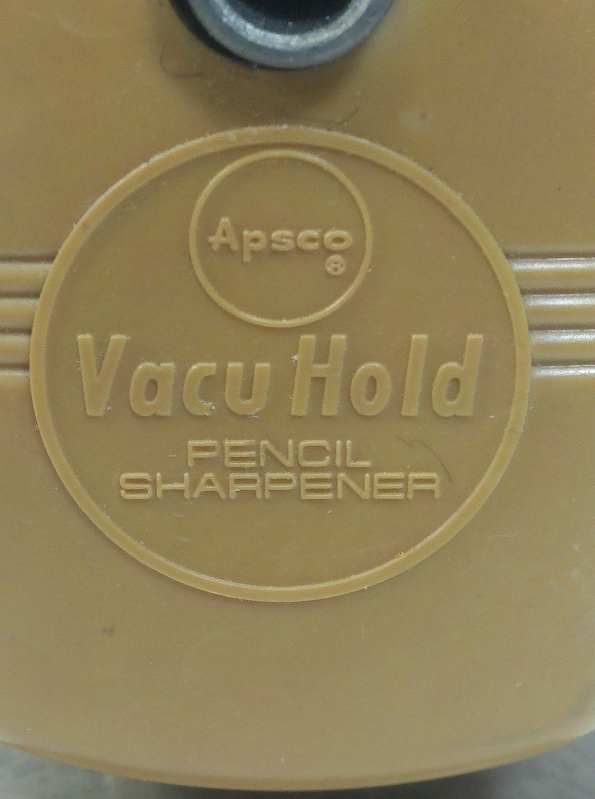 Vacu Hold Pencil Sharpener Vintage