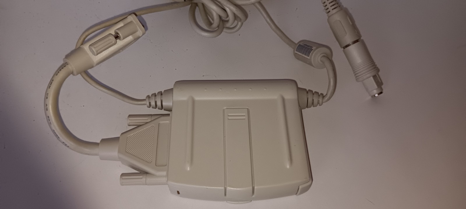 Vintage Zoom Videocam Model 1585 Webcam Windows PC Camera Beige Not Tested