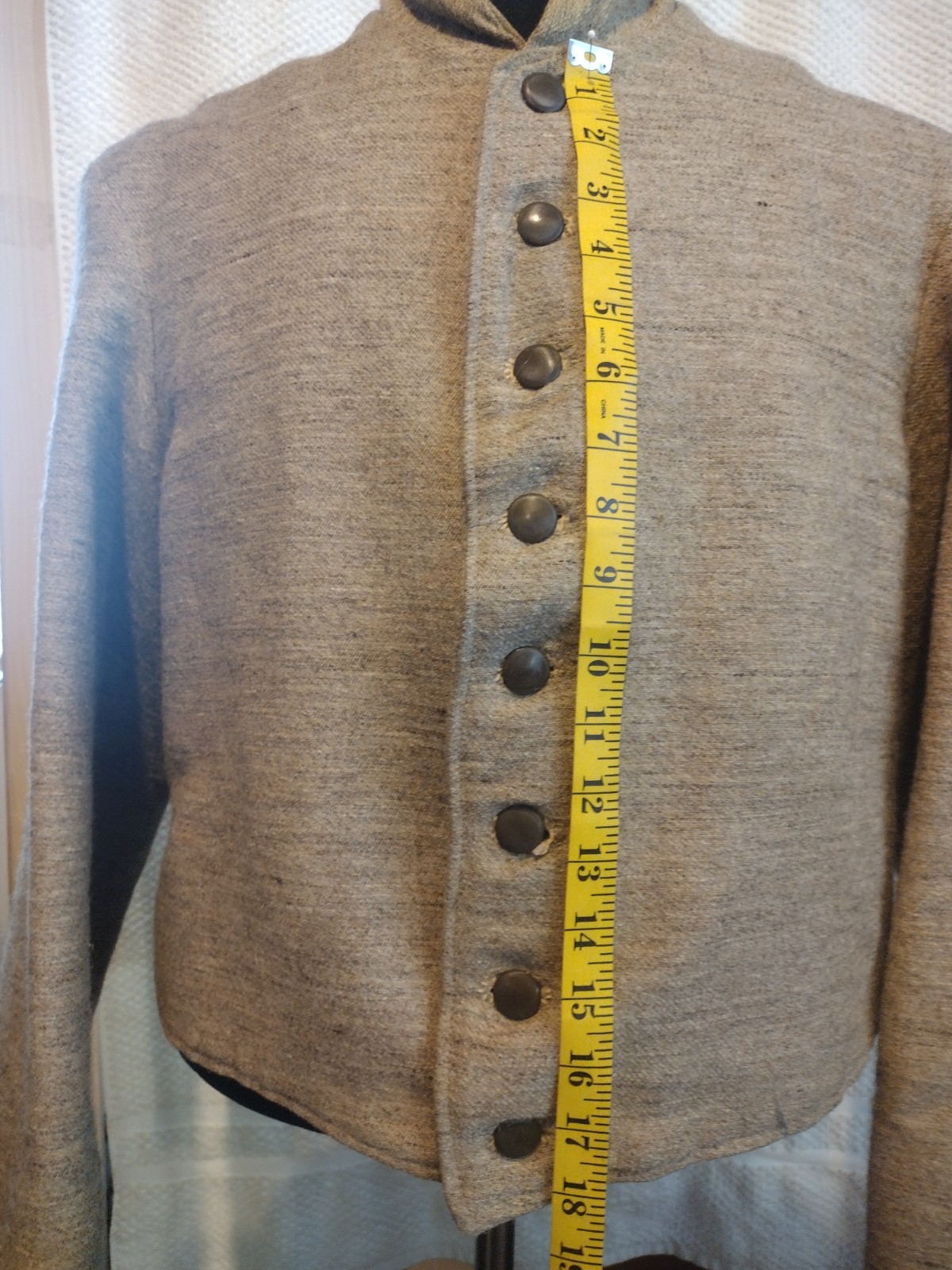 Civil War Confederate Reproduction Shell Jacket