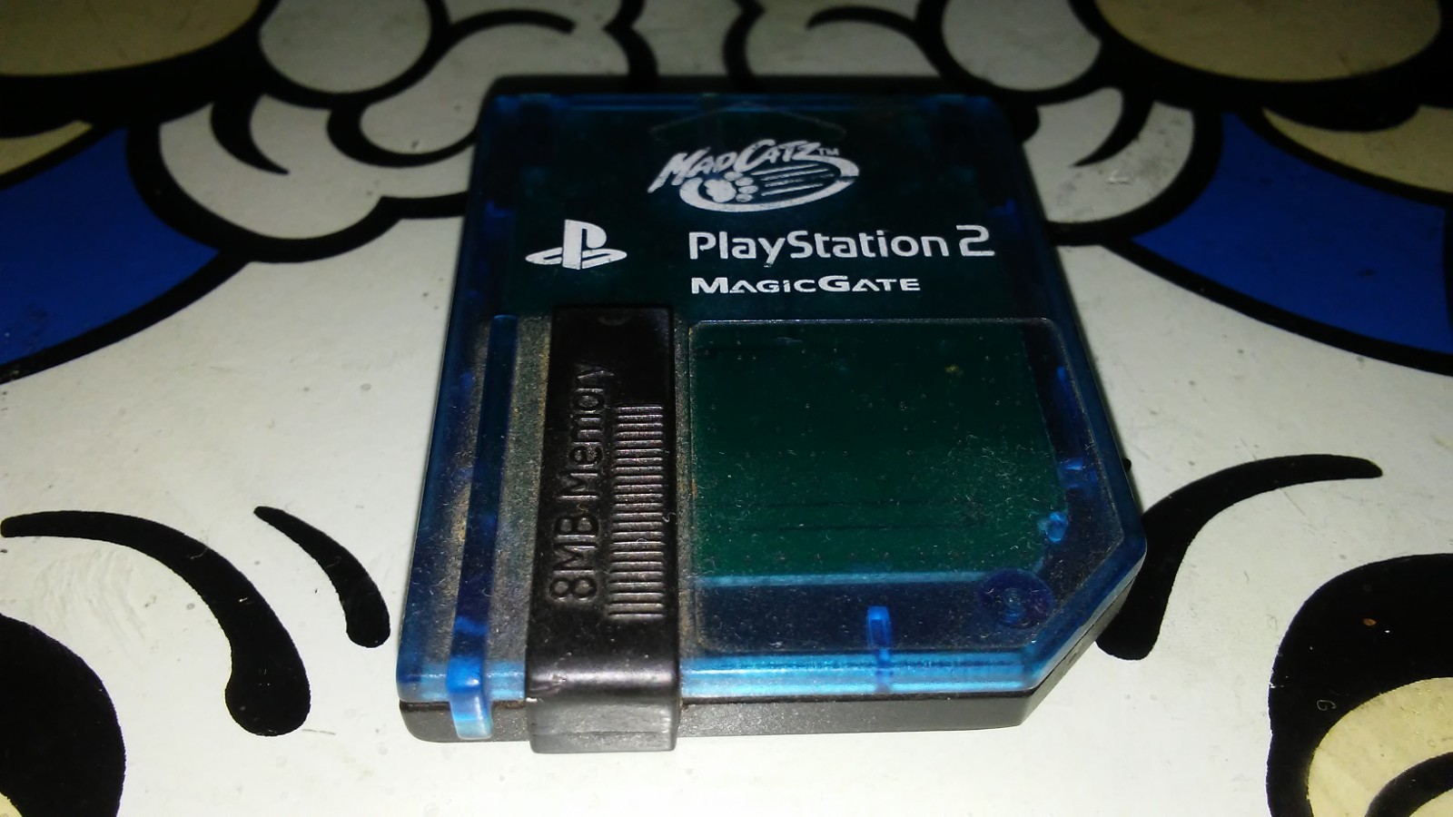 SONY PlayStation 2 8MB OEM Mad Catz Blue Memory Card