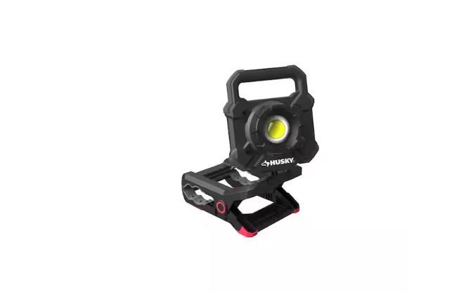 2500-Lumens Rechargeable LED Clamp Work Light