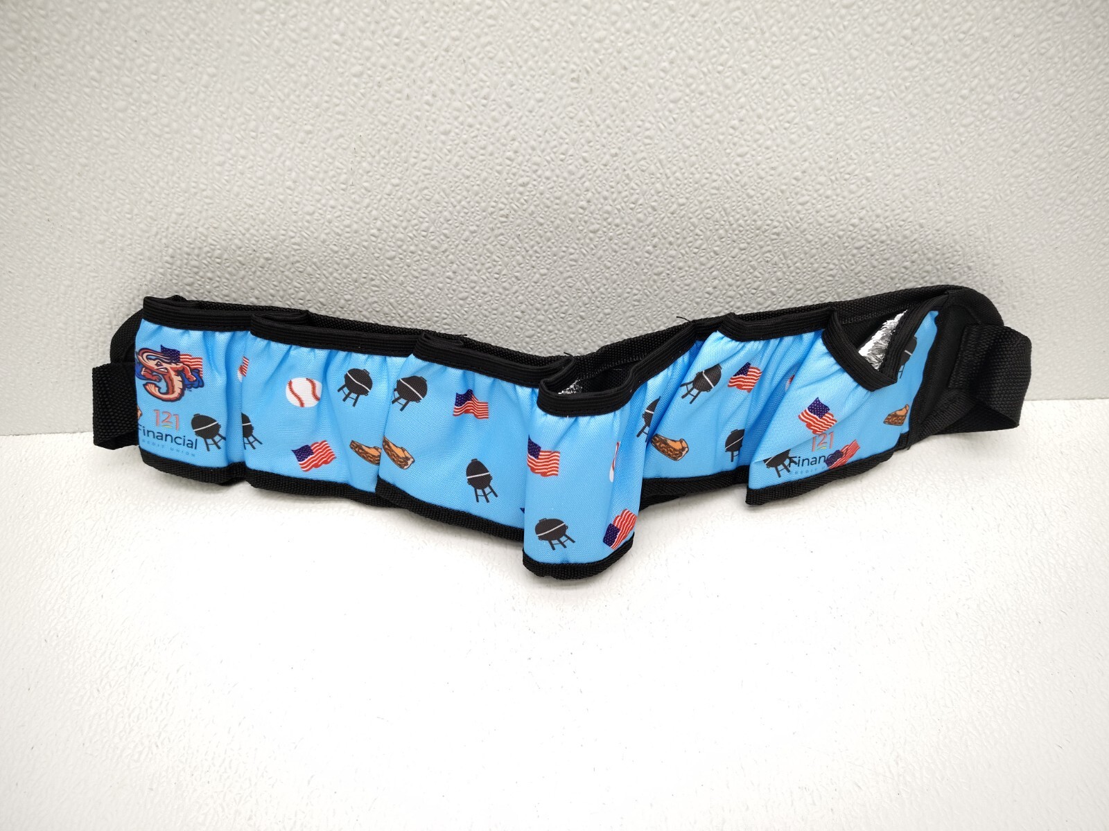RARE Jumbo Shrimp BELT 6 PKG CAN KOOZIE COLLER HOLDER Minor League Baseball MiLB