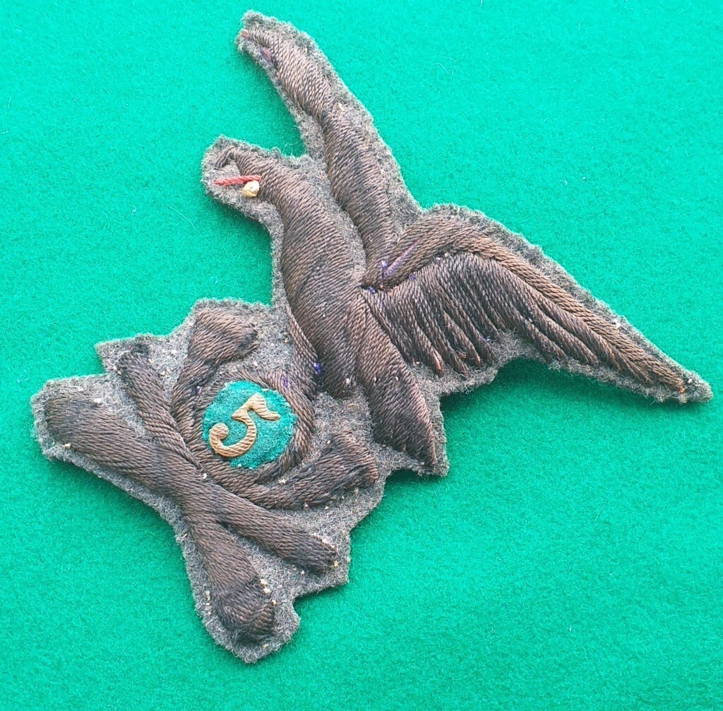 Italian Royal Army WW2 5th Alpini Rgt hat badge Russian Front 1942/43 original