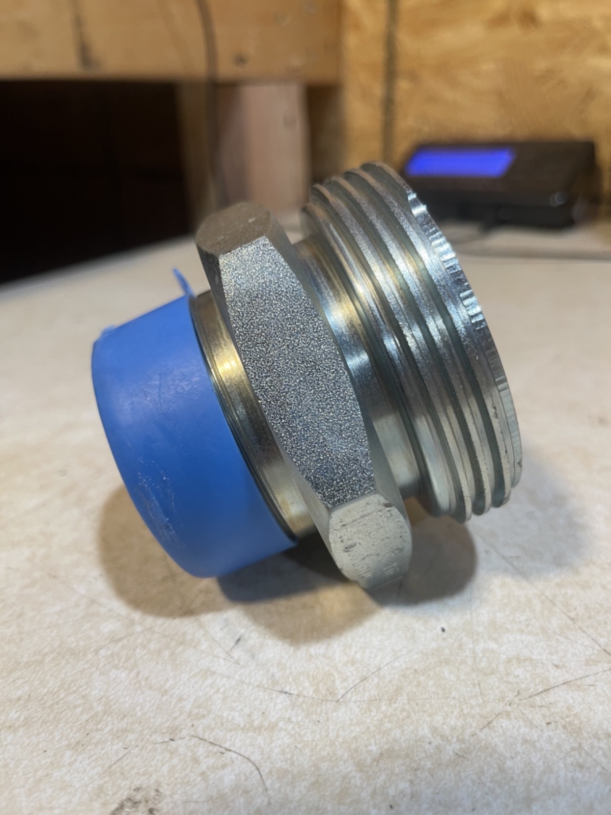 ME503S-16 Dixon Valve | LP Gas Adapter | 3-1/4" Male Acme x 2" Male NPT | Steel