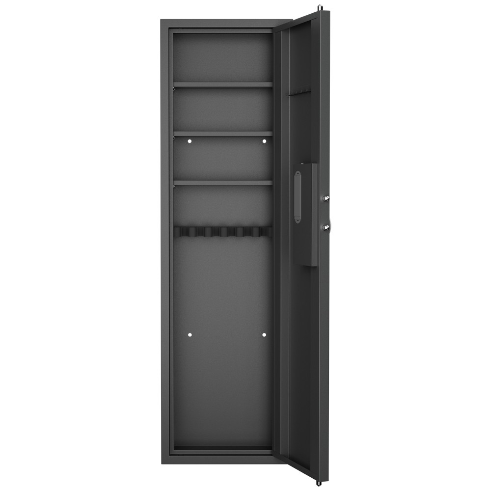 Fingerprint Touch Panel In-Wall Gun Safe Hidden Firearm Storage Cabinet