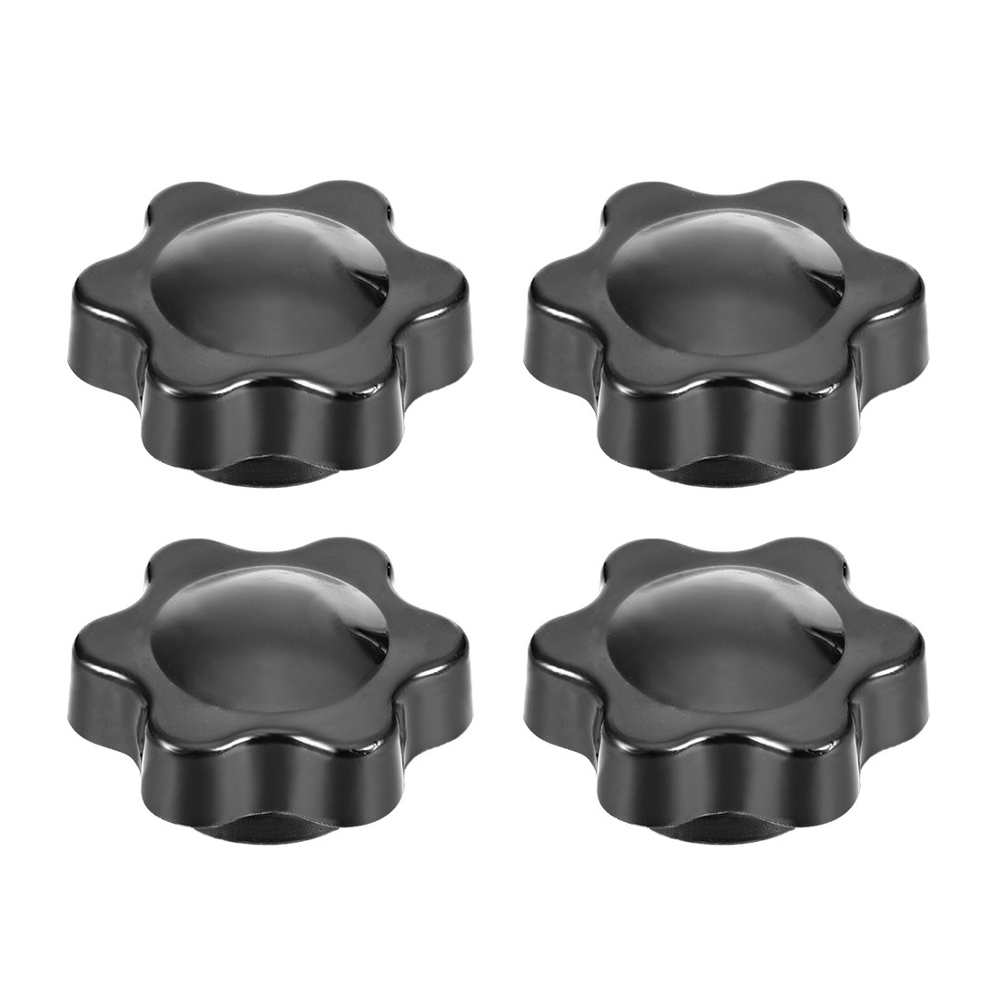 Locking handle screw knobs star knob M5 ×7mm female thread 4pcs