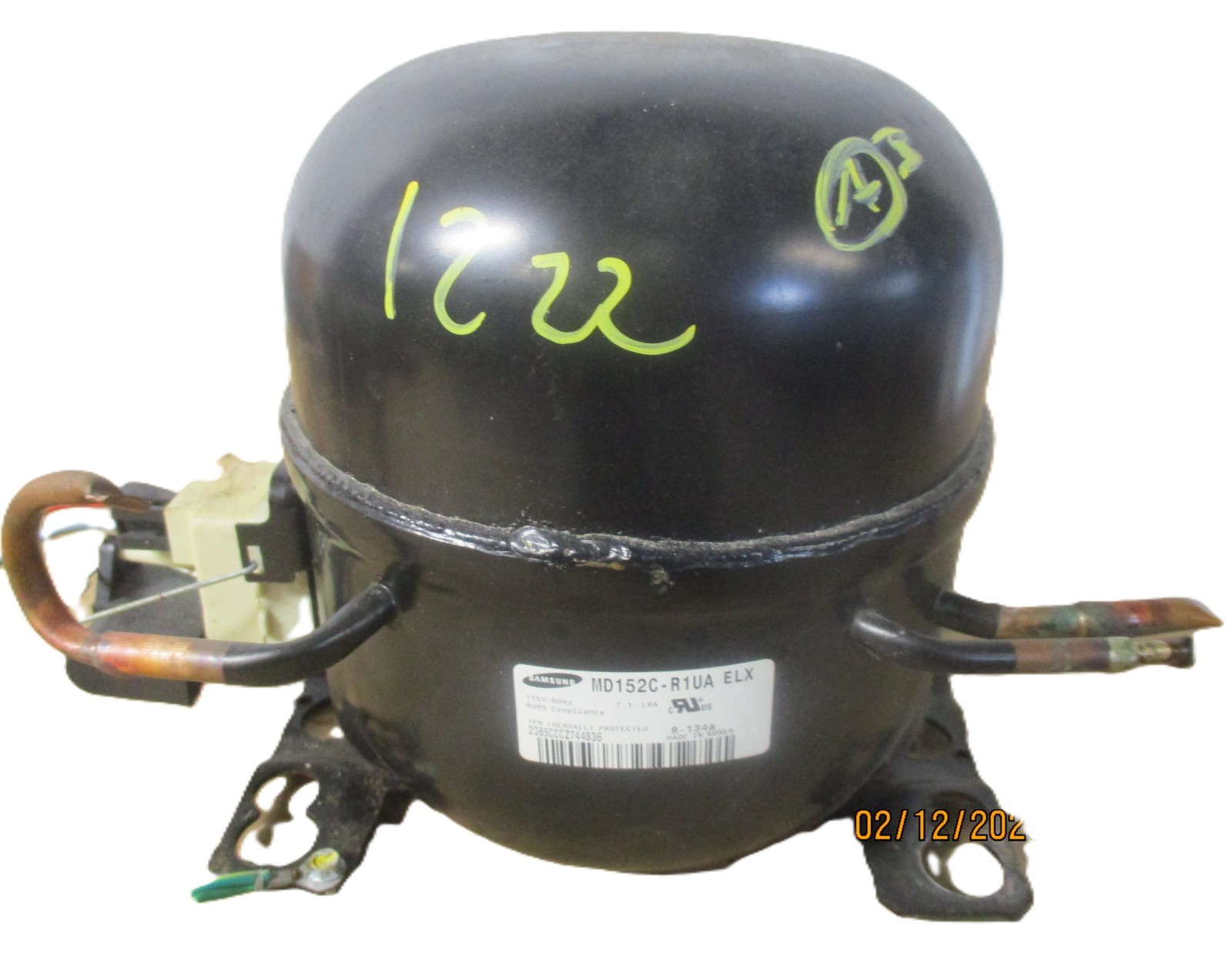 SAMSUNG MD 152C-R1UA ELX--115 COMPRESSOR MOTOR