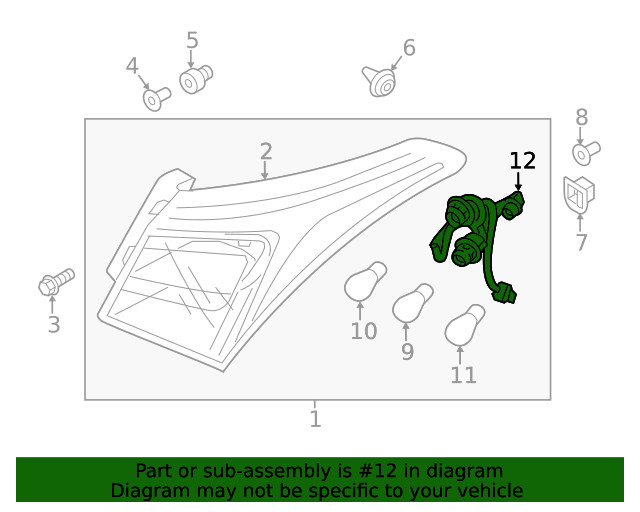 Genuine Hyundai Socket & Wire 92480-A5010