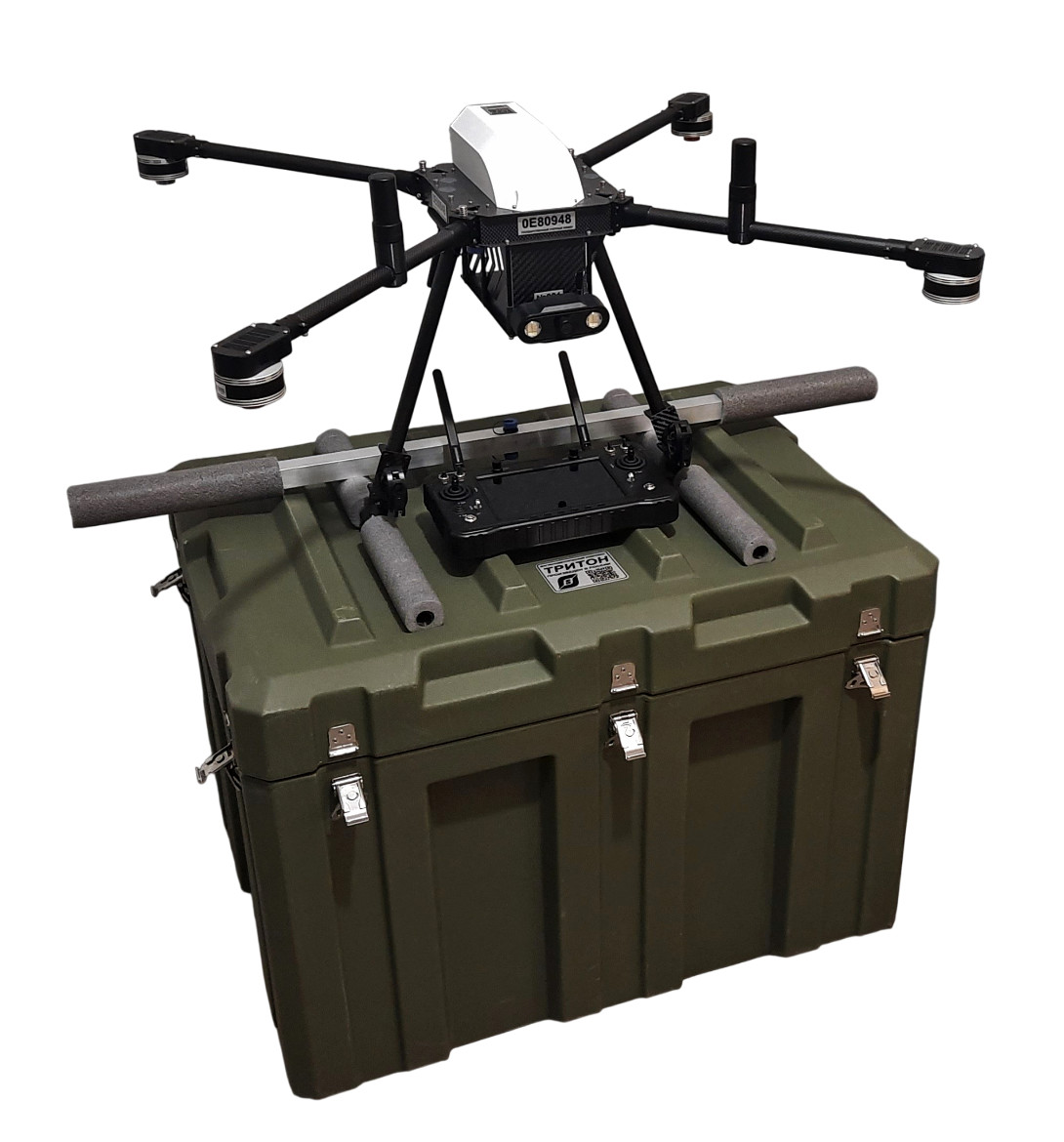 TRITON UAV multisensor magnetic field mapping system RTK, obstacle avoidance