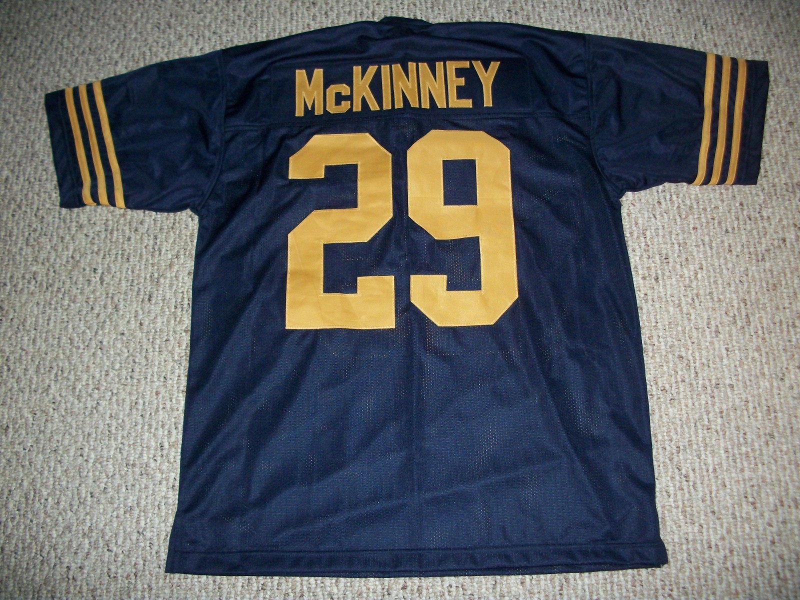 XAVIER McKINNEY Unsigned Custom New Throwback Green Bay Jersey S-3XL