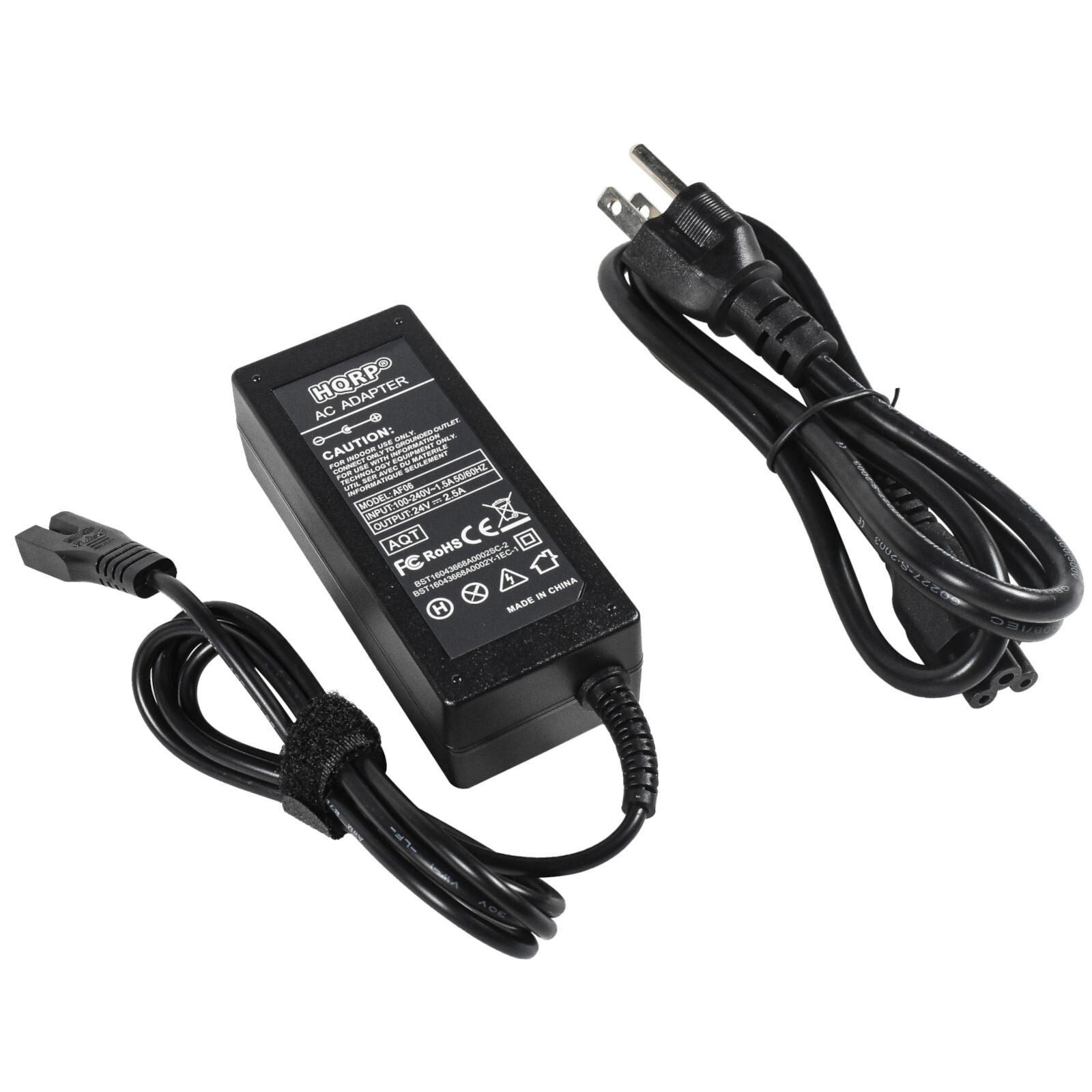 HQRP Adaptador de CA Cable de Alimentación para UComfy YH-3318G Masajeador