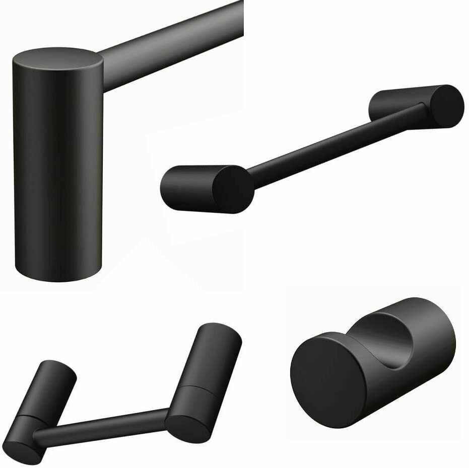 Maui - Towel Bar, Hand Towel Bar, Toilet Paper Holder and Rob Hook for Bathroom