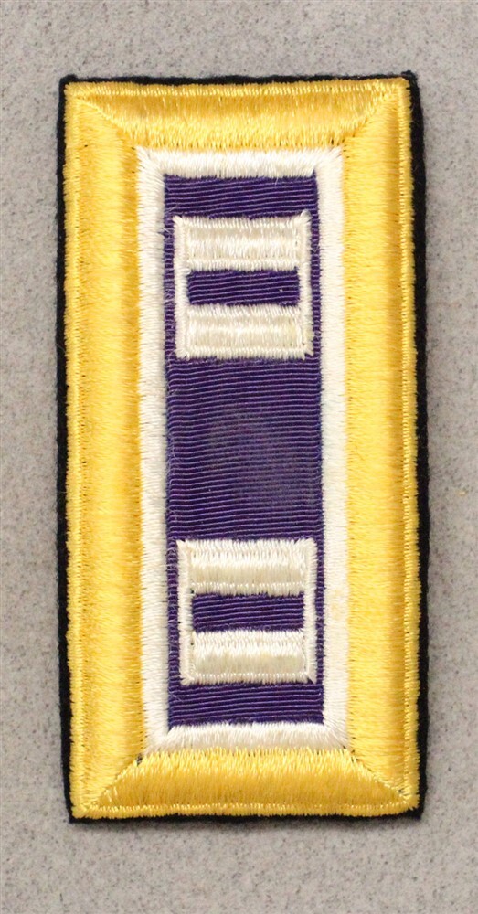 Army Shoulder Rank Straps 018 - Captain, Civil Affairs - Female, single