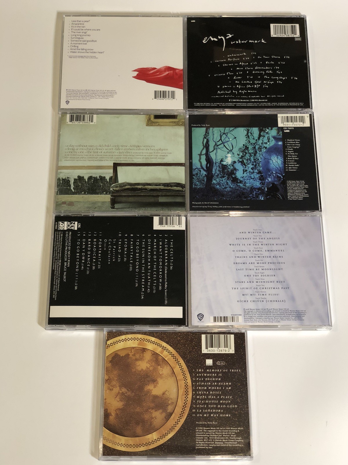 Enya 7 CD Lot Collection