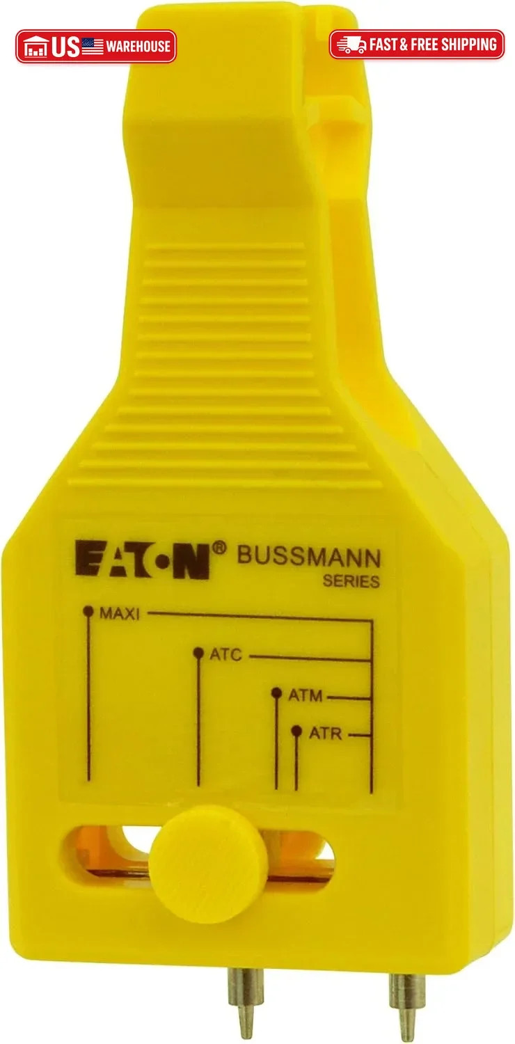 Bussmann FT-3 Automotive Blade and Glass Tube Fuse Tester and Puller, 1 Pack