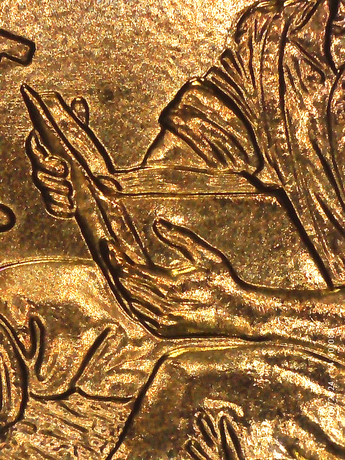 2009 P BU FY DOUBLED DIE REVERSE ERROR WDDR-033