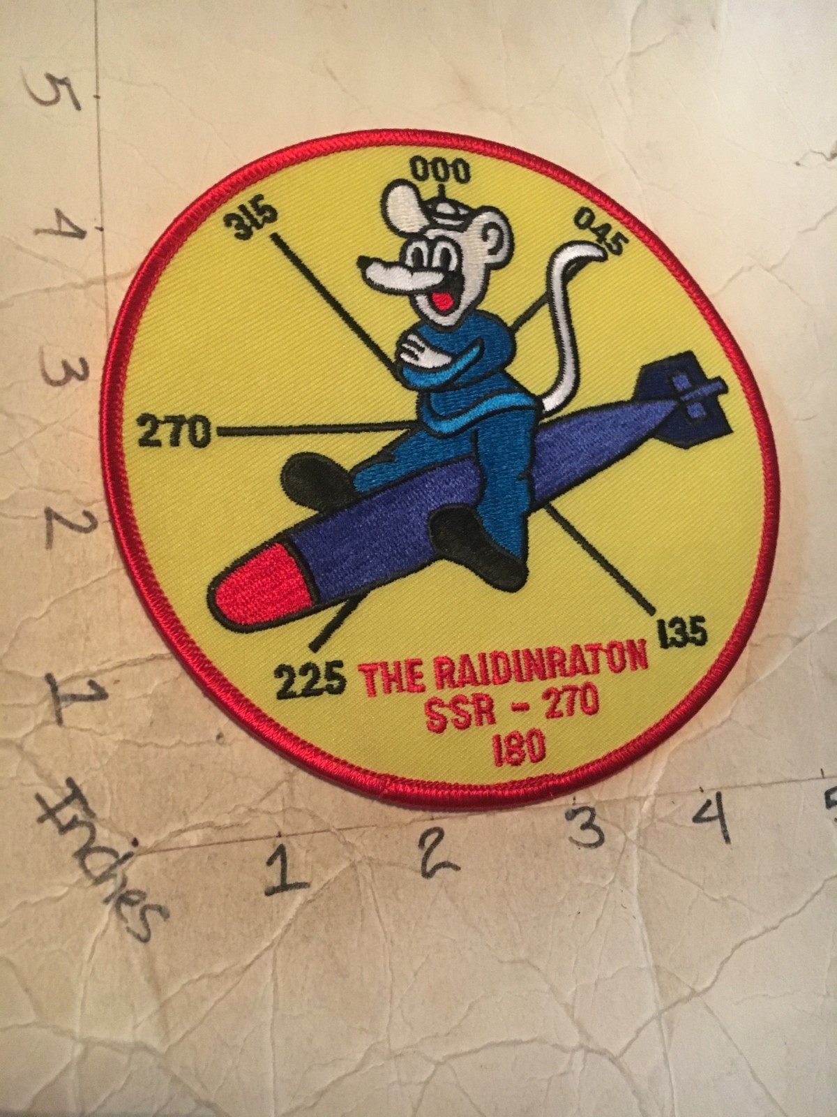 US NAVY USS Raton SSR-270 Submarine Patch 8/1/25