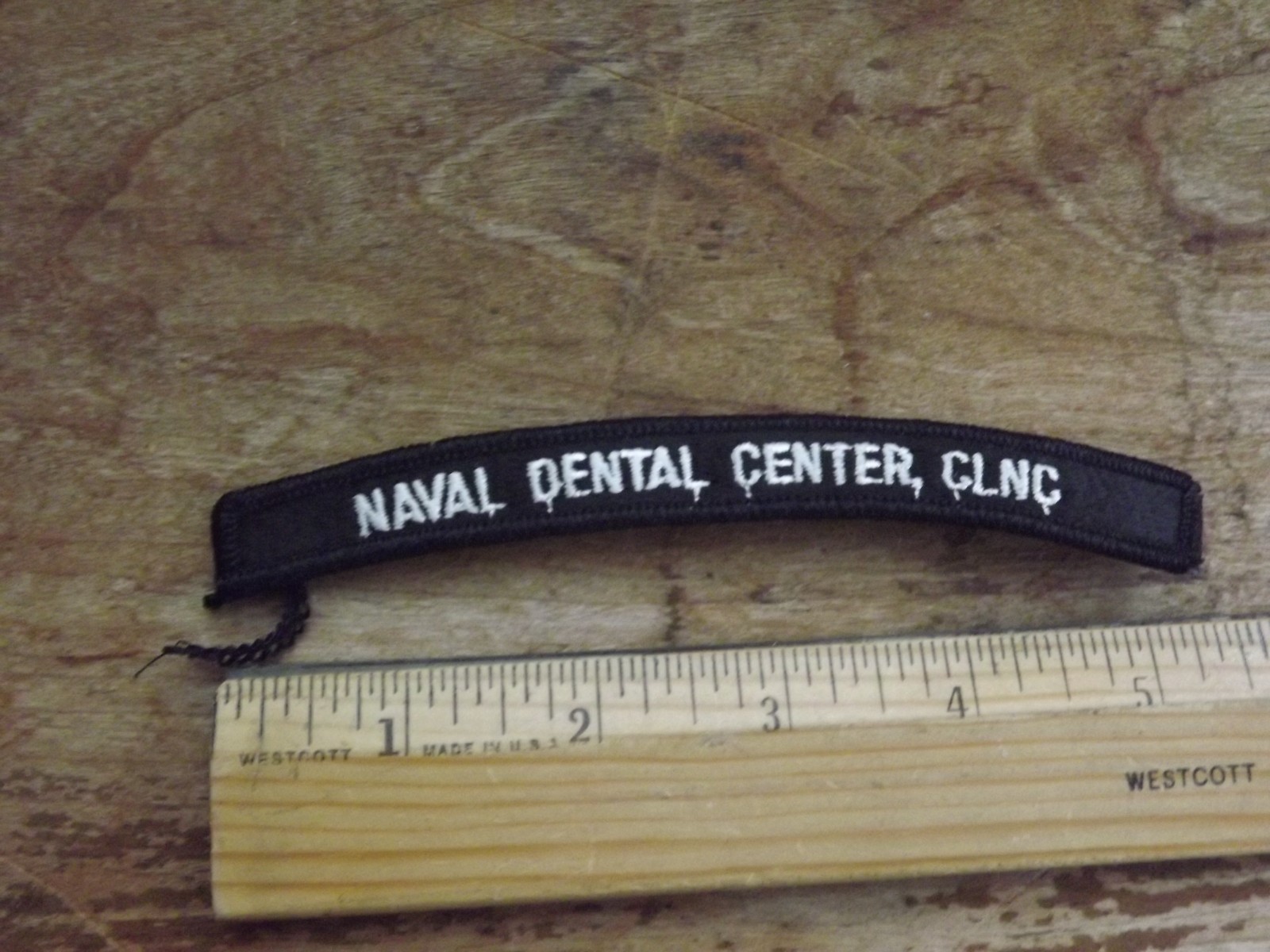Navy NAVAL DENTAL CENTER, CLNC Tab - INV# C1293