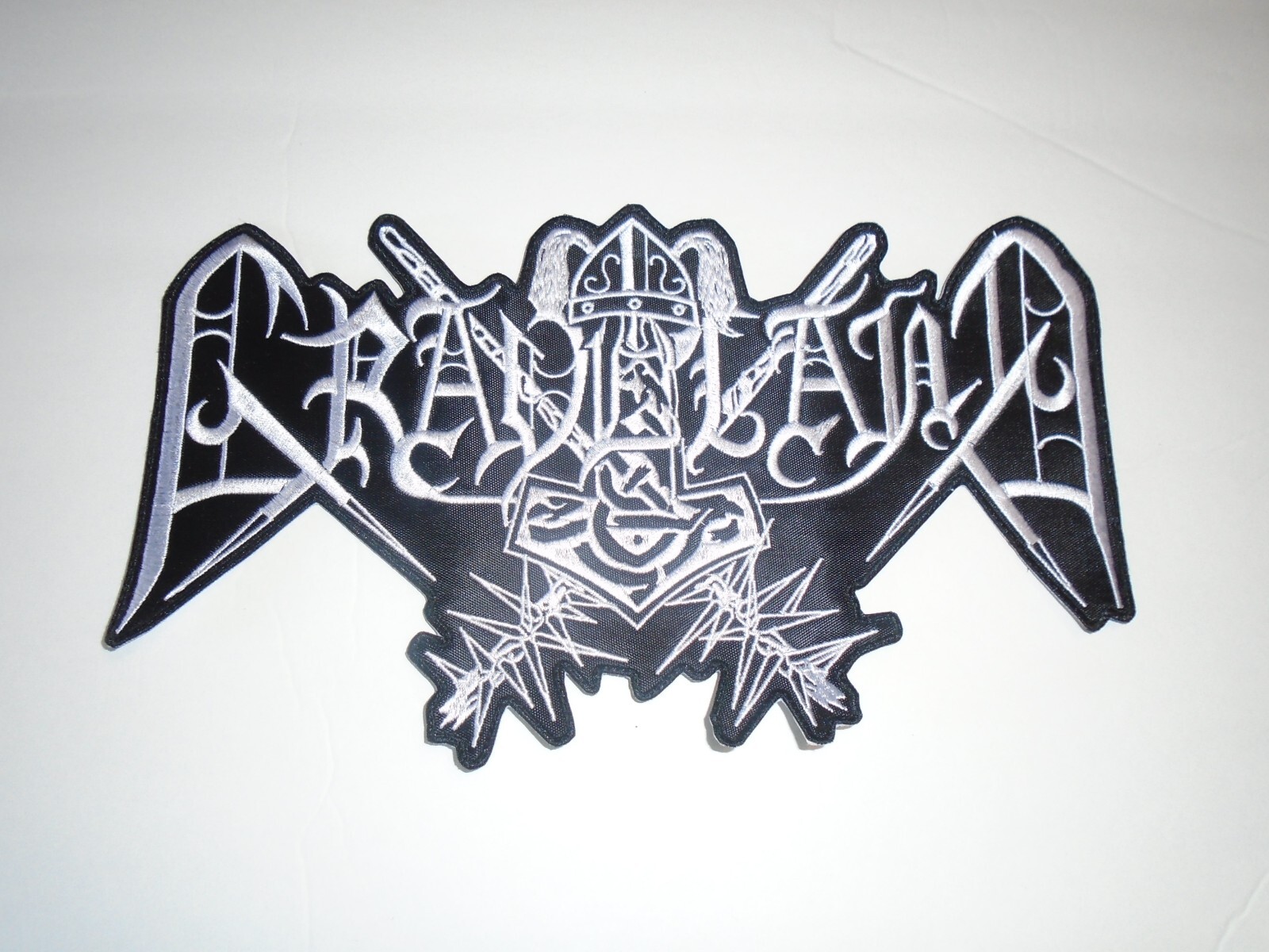 GRAVELAND BLACK METAL EMBROIDERED BACK PATCH
