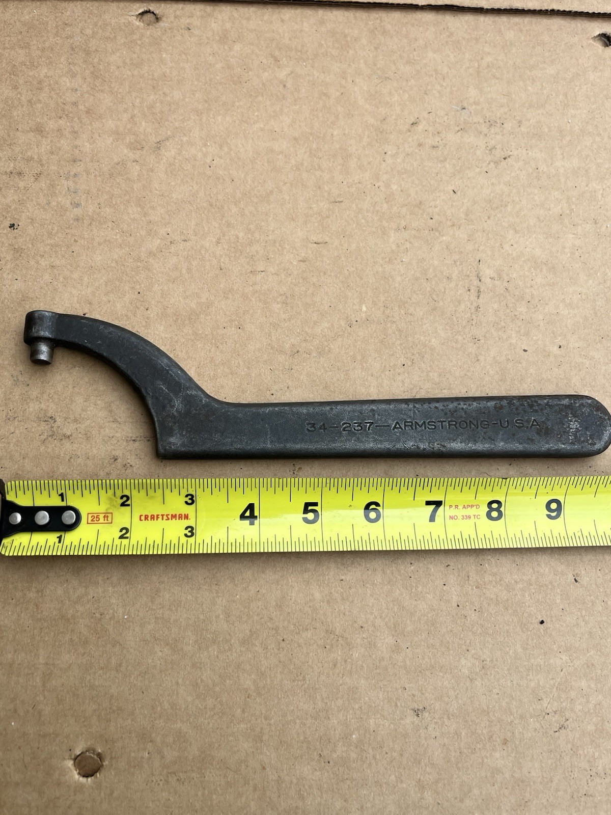 Armstrong 34-237 Spinner Wrench 3/8” Pin