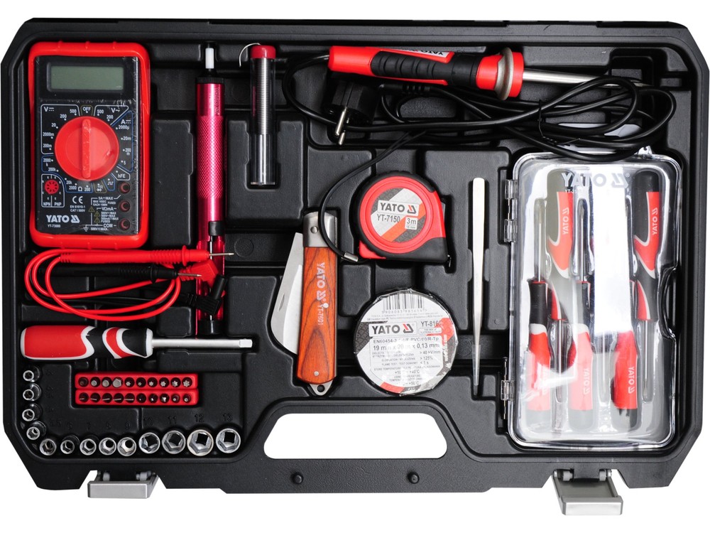 Yato Electricians Tool Set 68pc YT-39009