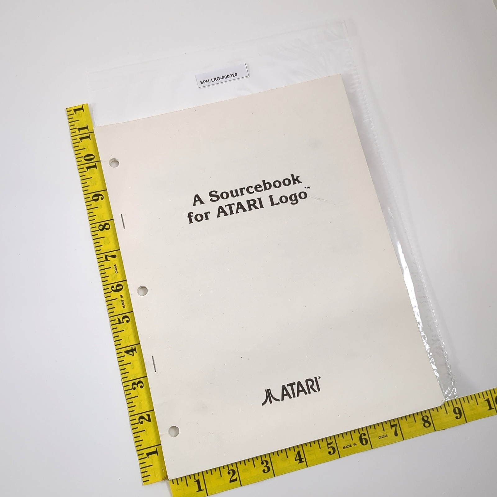 Atari Logo Sourcebook Vintage Graphic Design Atari Manual