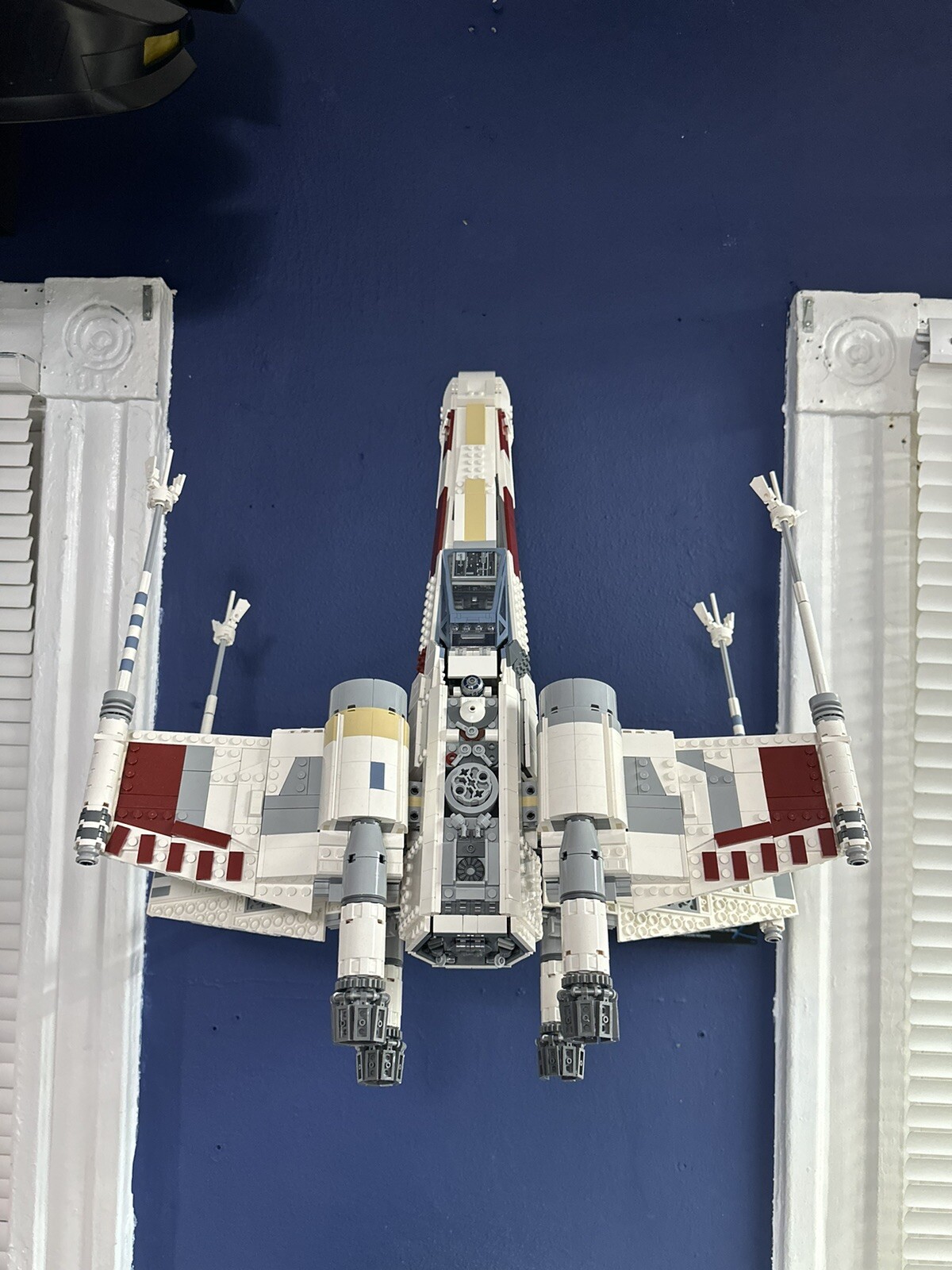 Wall Mount Display for Lego Star Wars UCS X-Wing