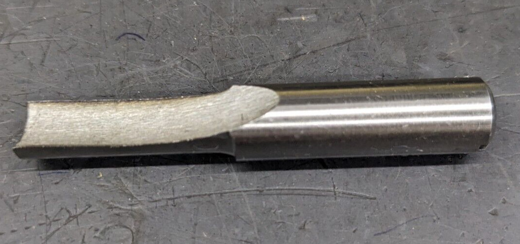 Tarpley Straight Router Bit 5/16" CD 3/8" SH HSS Single Flute USA