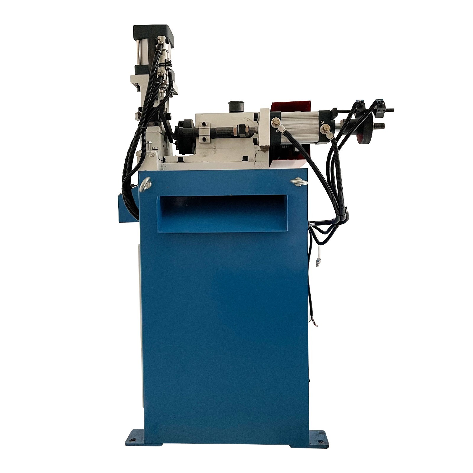 220V 0.75KW 3PH Single Head Pneumatic Chamfering Machine Burr Removal Machine