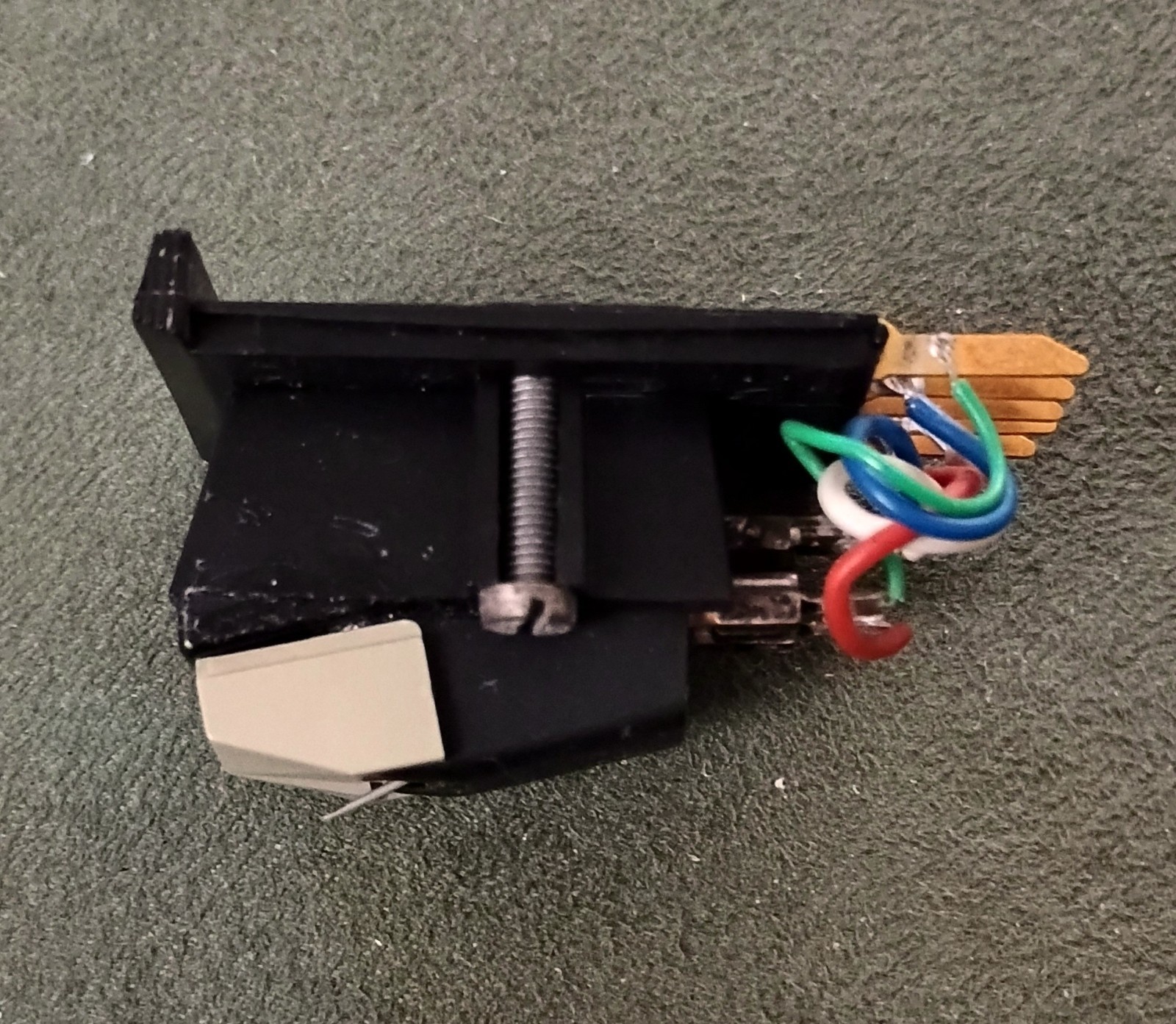 Philips GP 400 head with original pin, on Philips mkll sled