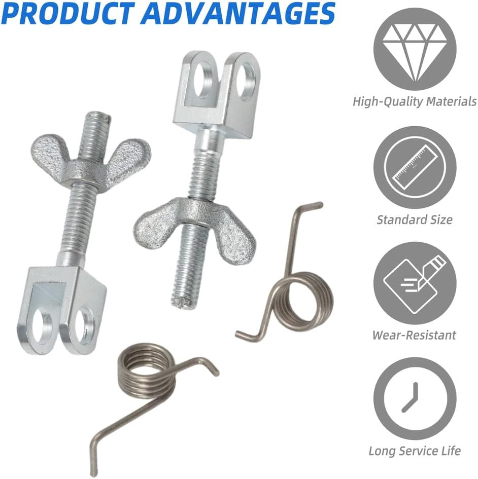 Door Accessory Kit Bolt and Spring Compatible with Cable Lasher C-C2, J-J2 | Use