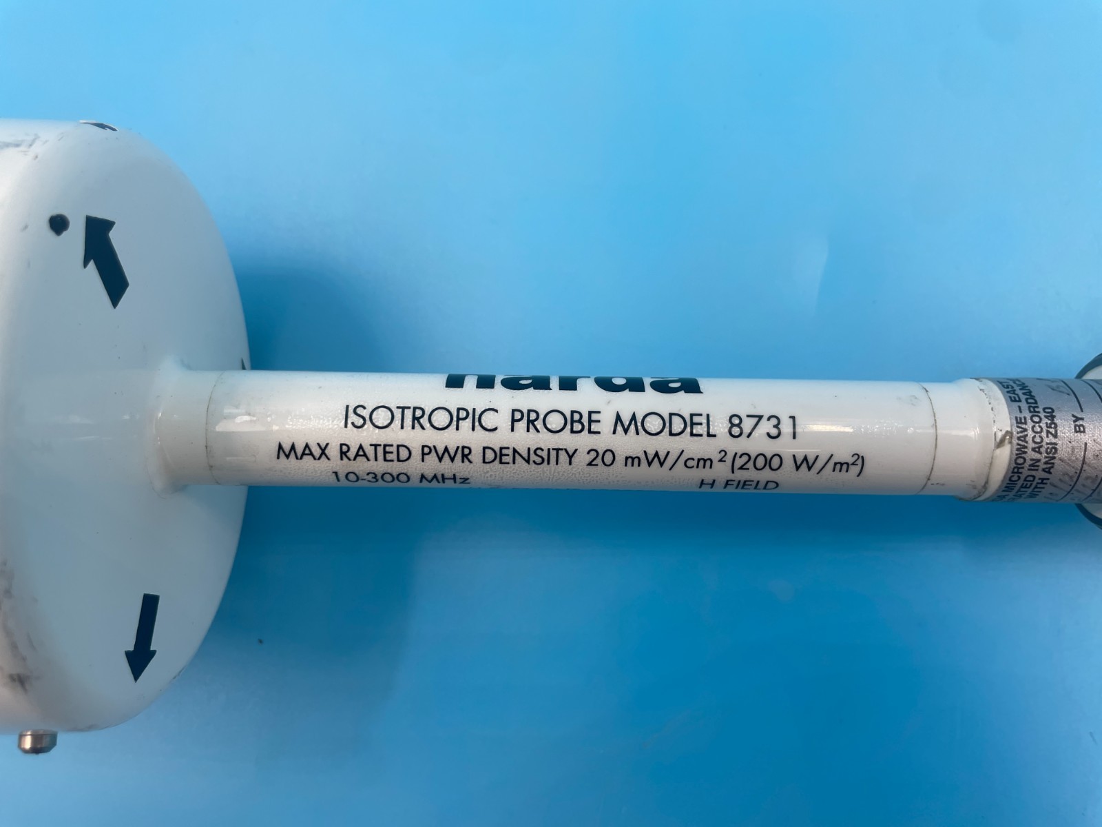 Narda 20mW/cm² Isotropic Probe for Radiation Detector Model 8731