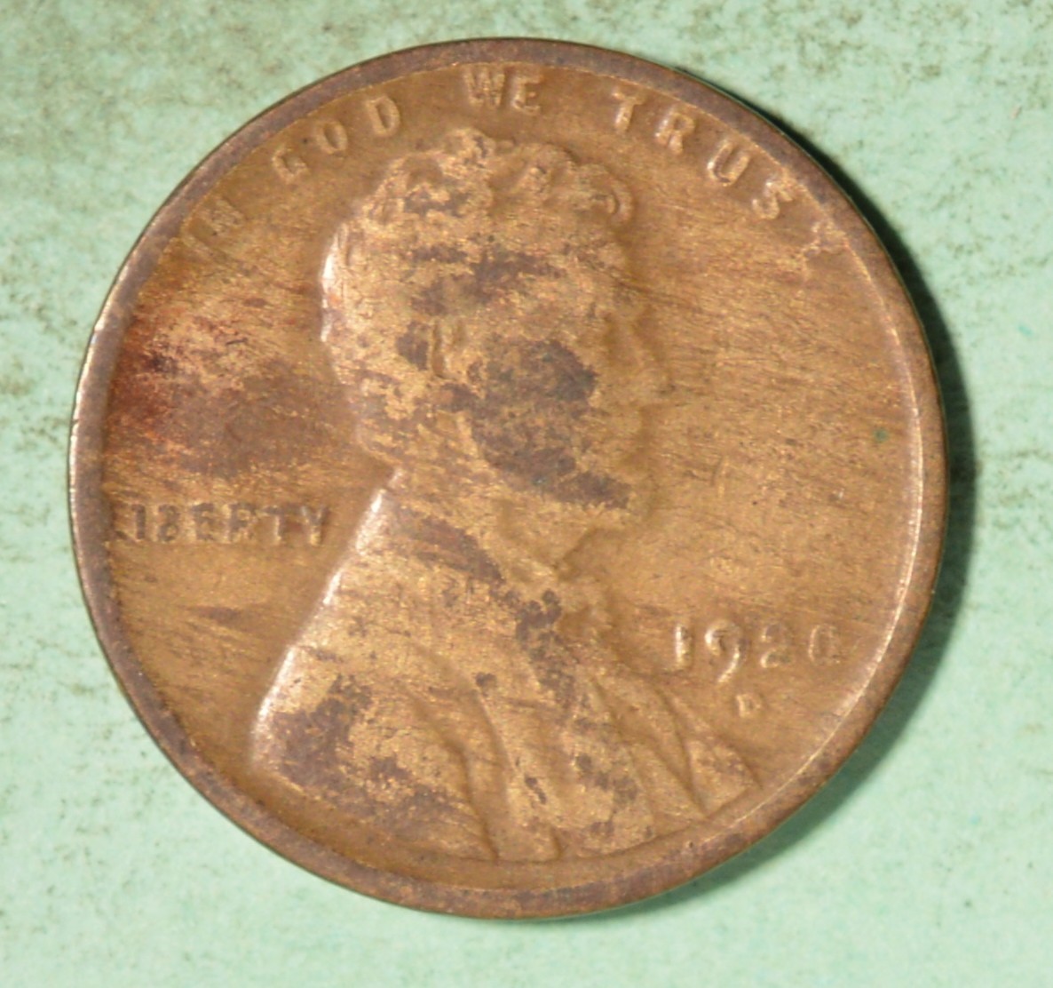 1920-D  USA Wheat Cent  - INV#Z-68