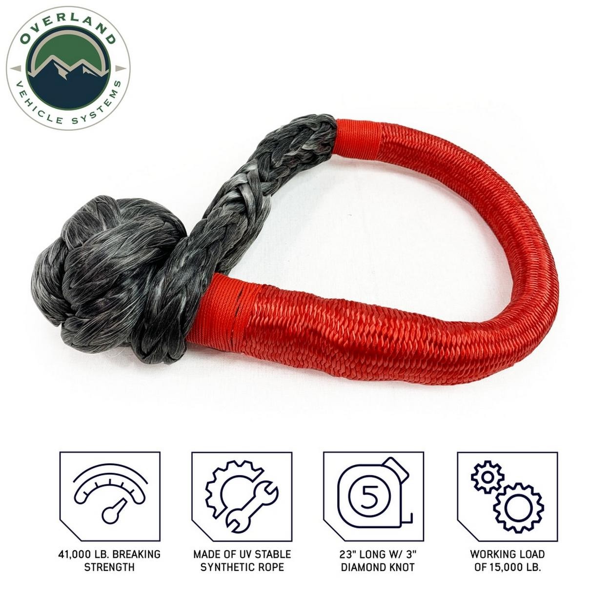 Overland Vehicle Systems Winch Shackle | 19149903