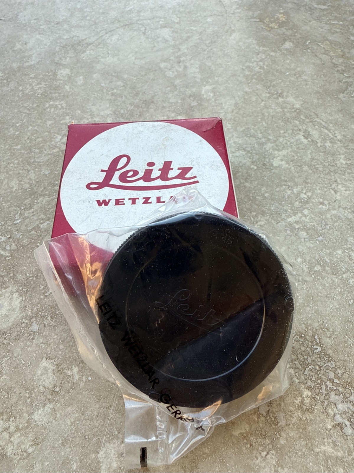 Genuine Leica M Classic Germany Rear Lens Cap Cover M Mount 14051 Gray Liner New