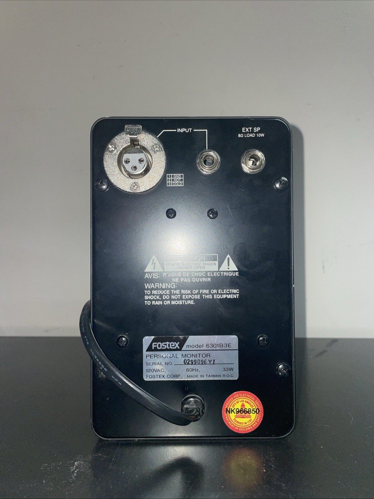 Fostex 6301B Personal Monitor Speakers
