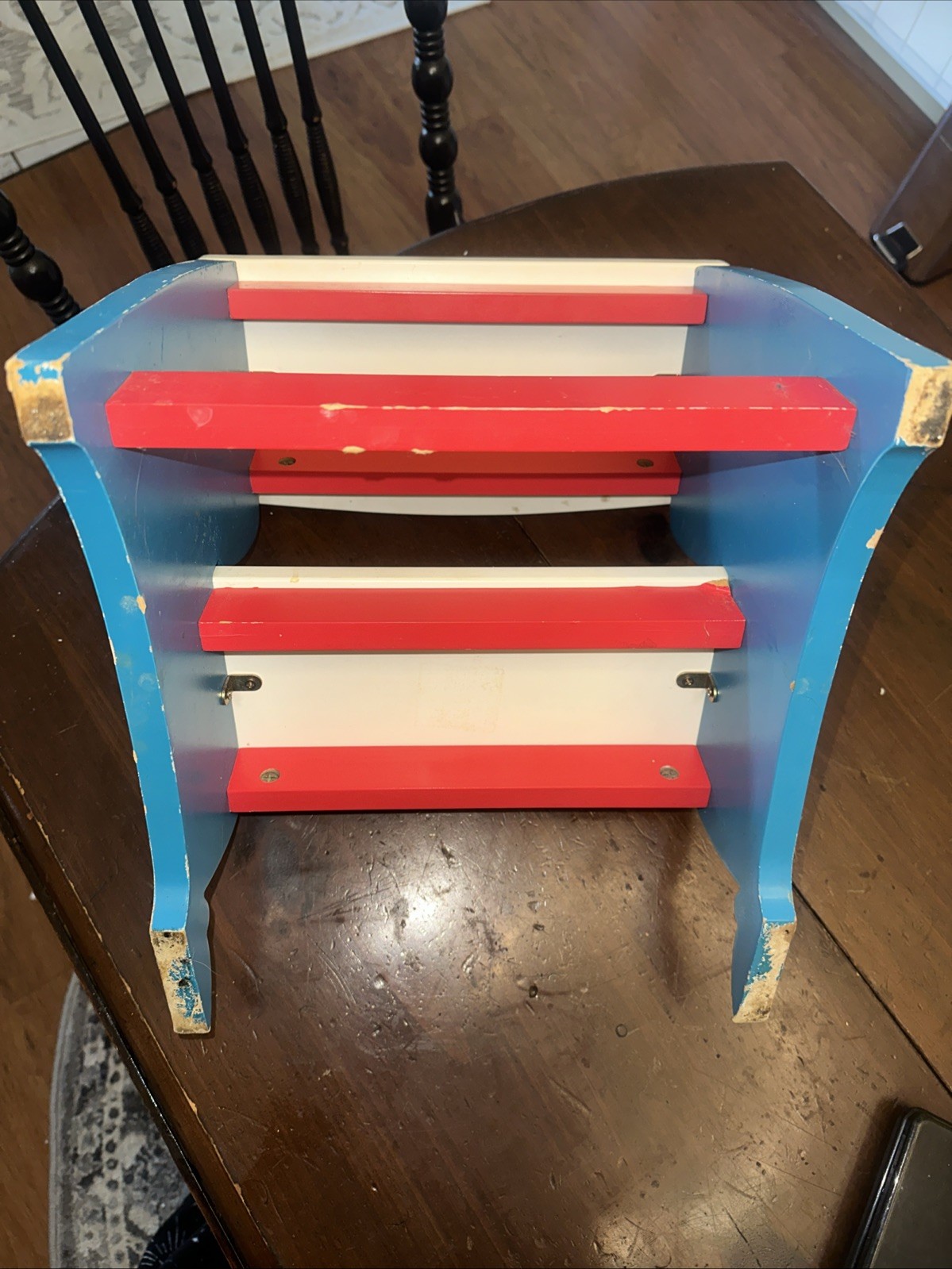 Vtg. Thing 1 Thing 2 Children’s Step Stool Used Good Condition See Photos